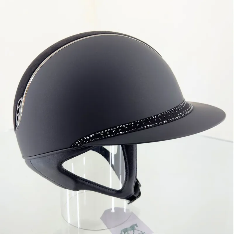 Samshield Miss 2.0 Matt Black with Tiara Black Graphite Band-4