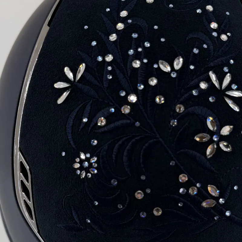 Samshield Miss 2.0 Matt Blue with Flower Swarovski Jewellery Blue-3