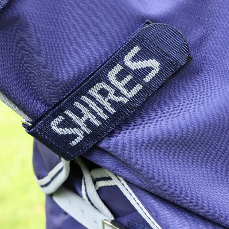 Shires Highlander Original Lite Turnout Rug Neck Cover in Navy-3