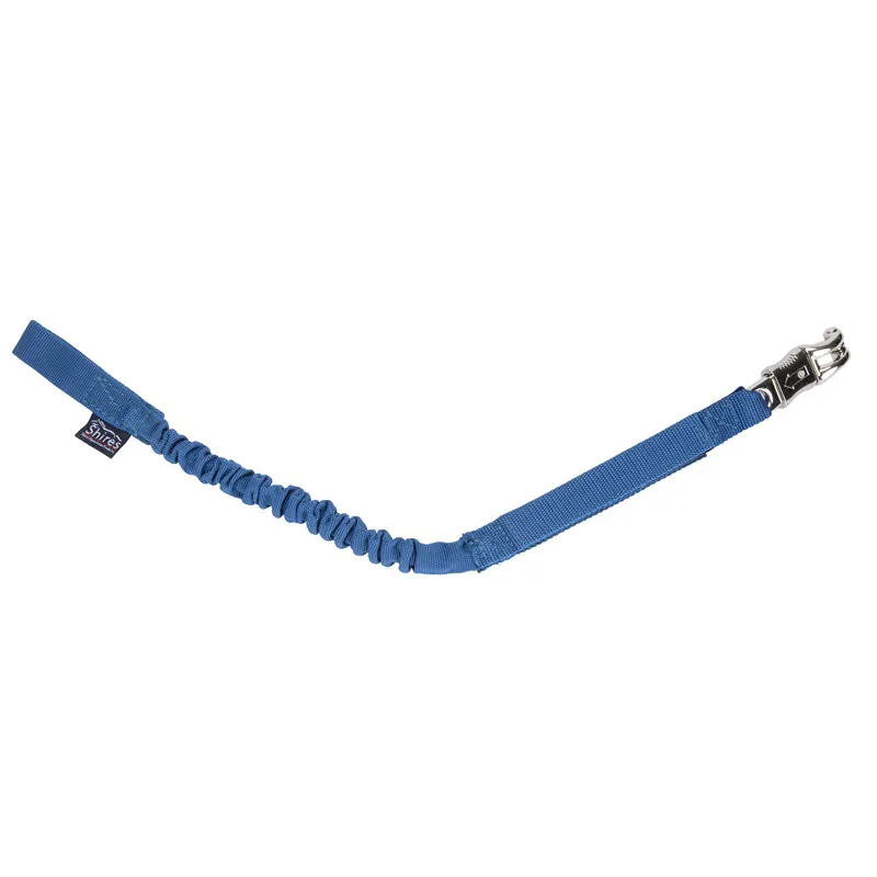 Shires Bungee Breakaway Trailer Tie in Blue