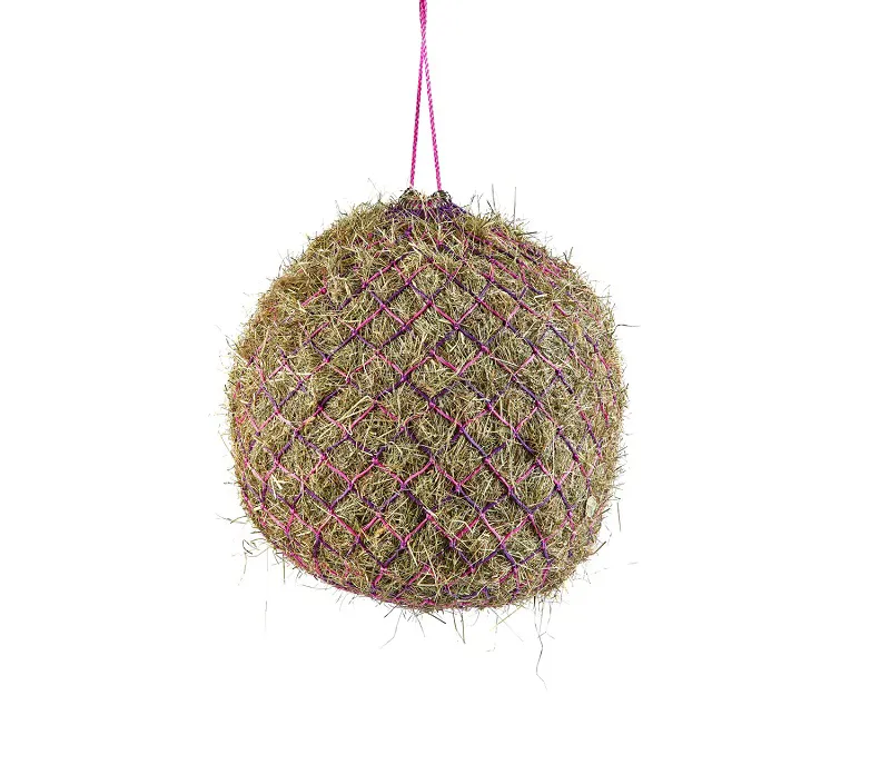 Shires Deluxe Haynet in Pink and Purple