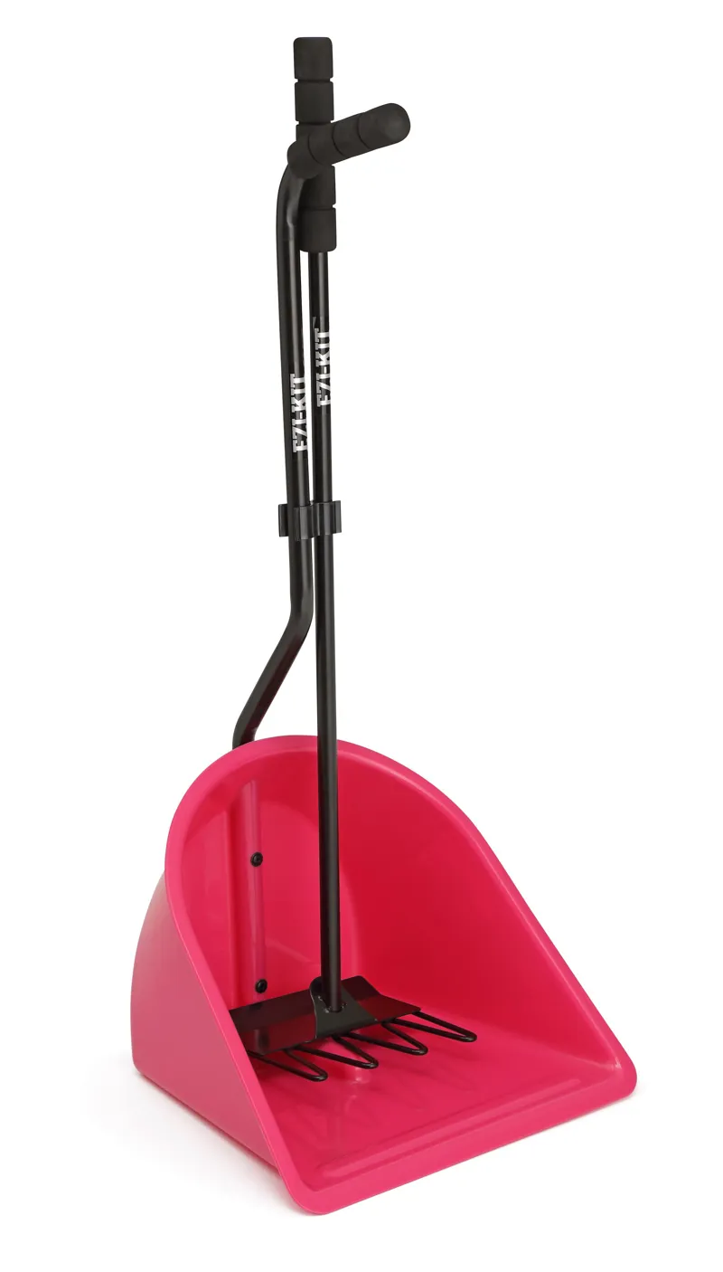 Shires EZI-KIT Manure Scoop in Pink