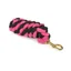 Shires Lead Rope with Trigger Clip in Black/Fushia