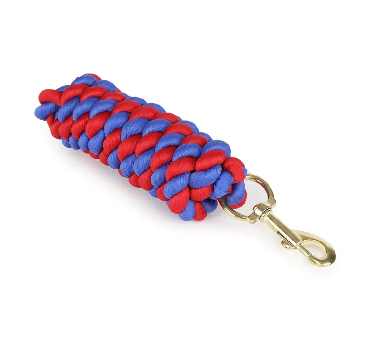 Shires Wessex Lead Rope in Royal Blue/Red