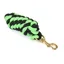 Shires Lead Rope with Trigger Clip in Black/Lime