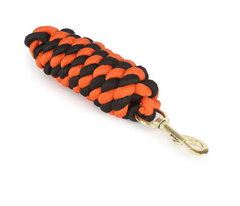 Shires Wessex Lead Rope in Black/Orange