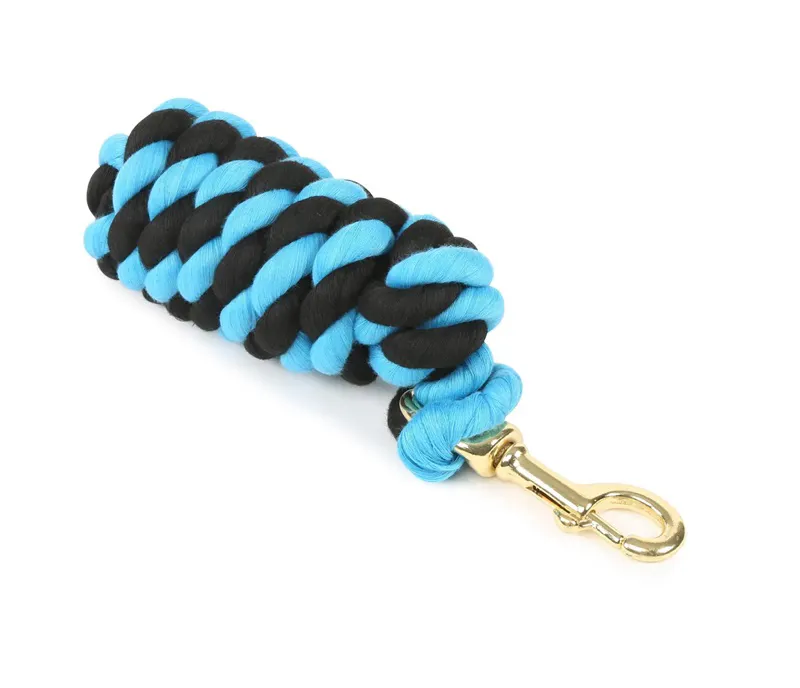 ARMA Lead Rope with Trigger Clip in Black/Turquoise