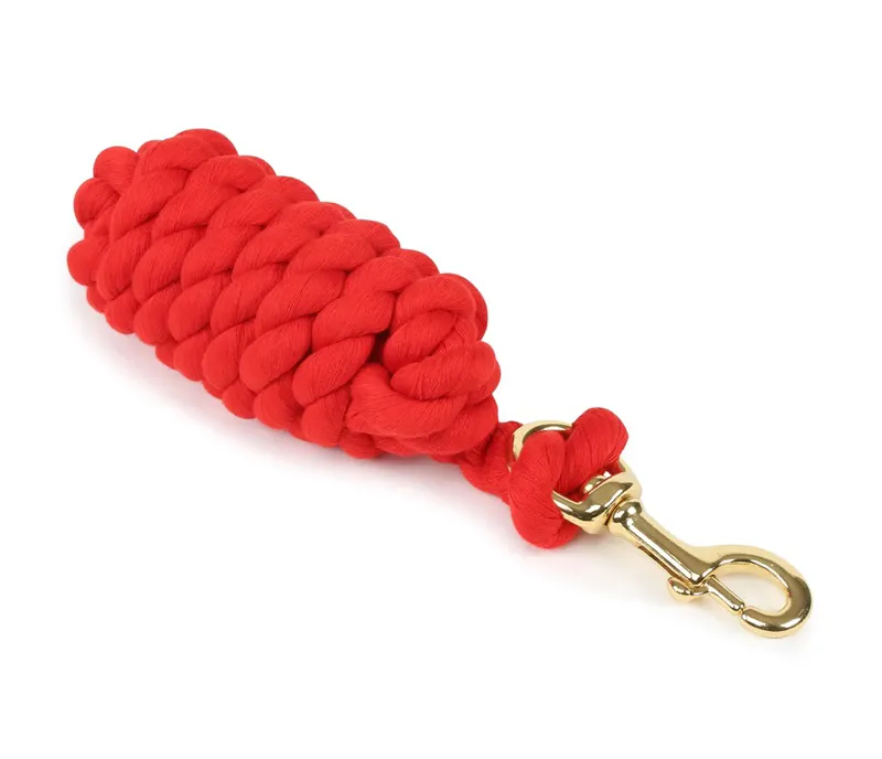 Shires Lead Rope with Trigger Clip in Red