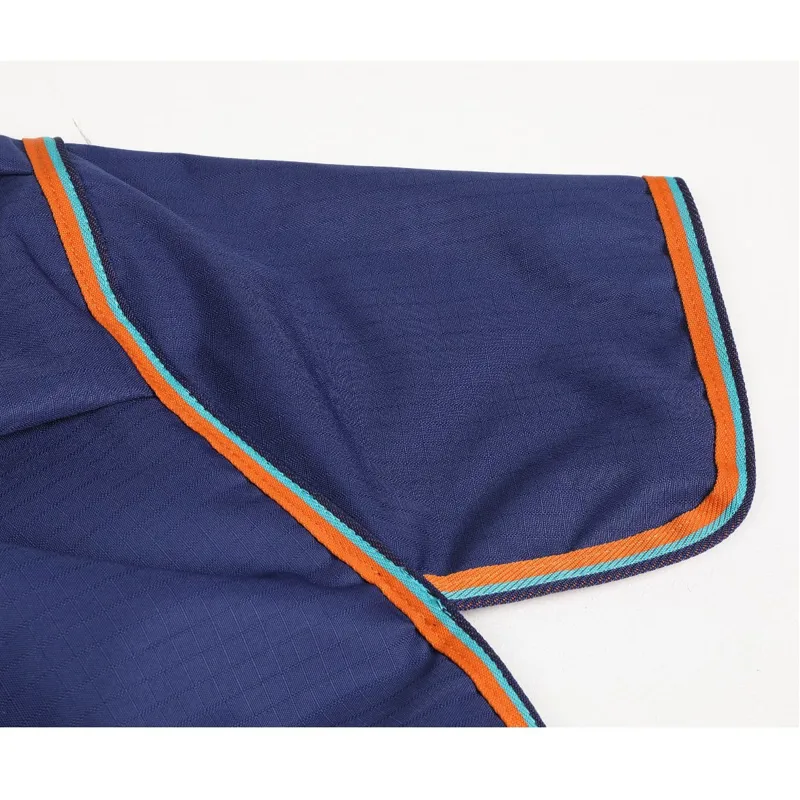 Shires Tempest Original 100g Combo Turnout Rug in Navy Blue-5