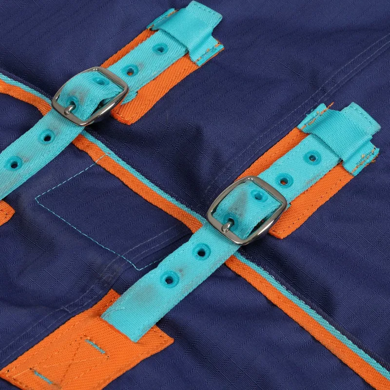 Shires Tempest Original 100g Combo Turnout Rug in Navy Blue-4