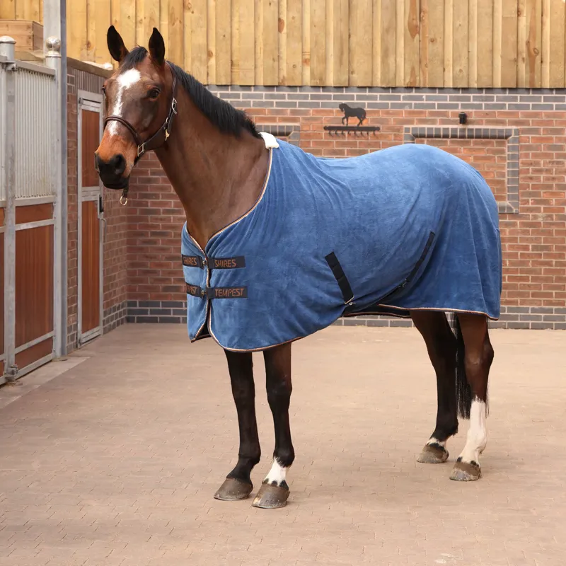 Shires Tempest Original Ultra Drying Rug in Navy