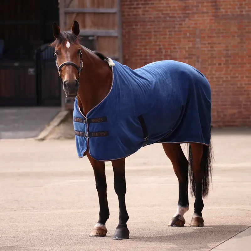 Shires Tempest Original Ultra Drying Rug in Navy-8