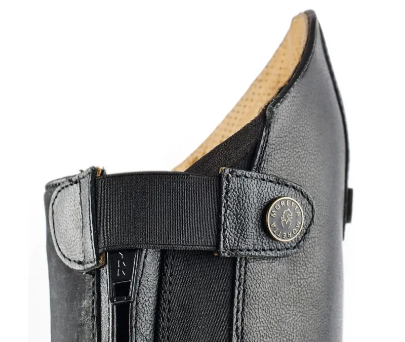 Moretta Albina Riding Boot Childs in Black-3