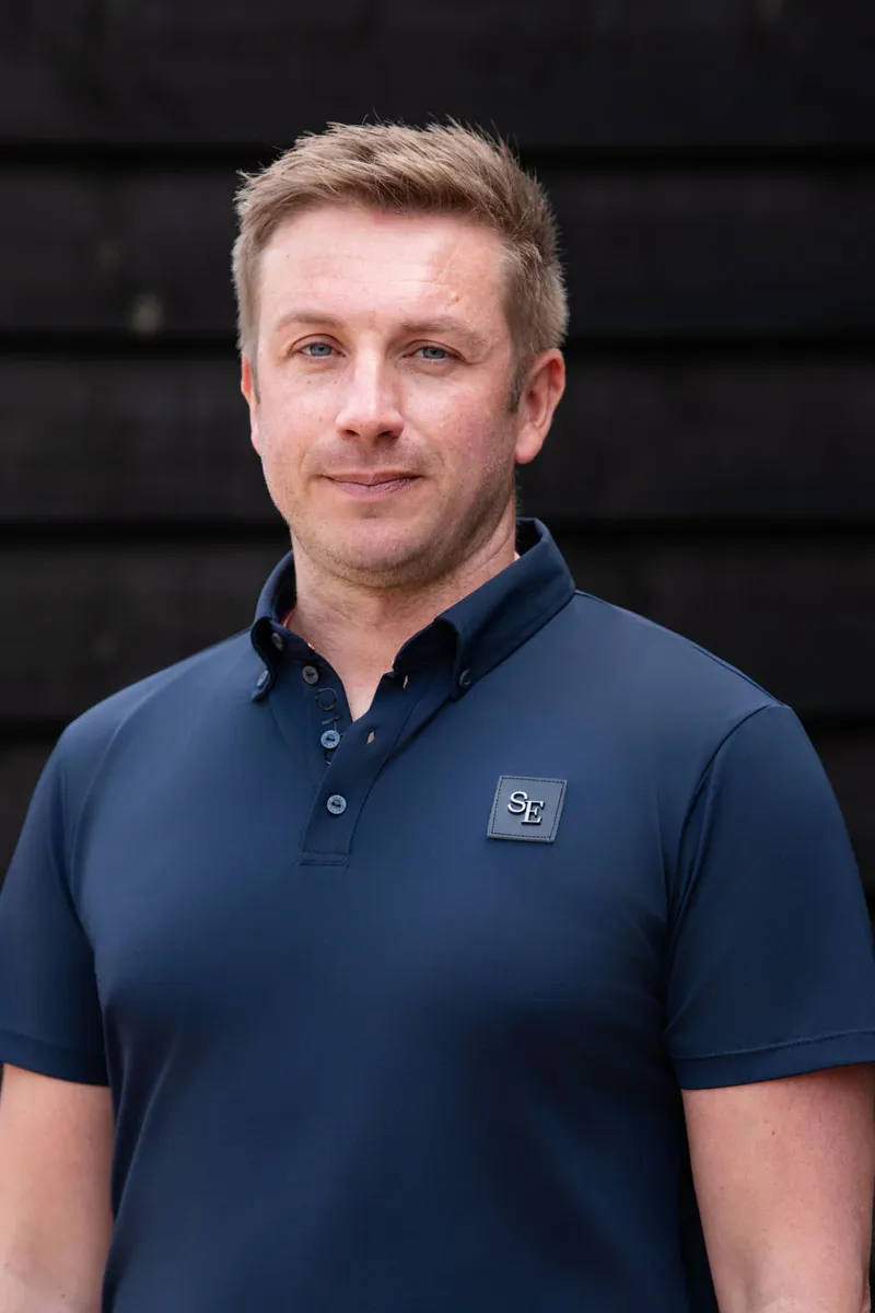 Soho Equestrian Classic Polo Mens in Navy