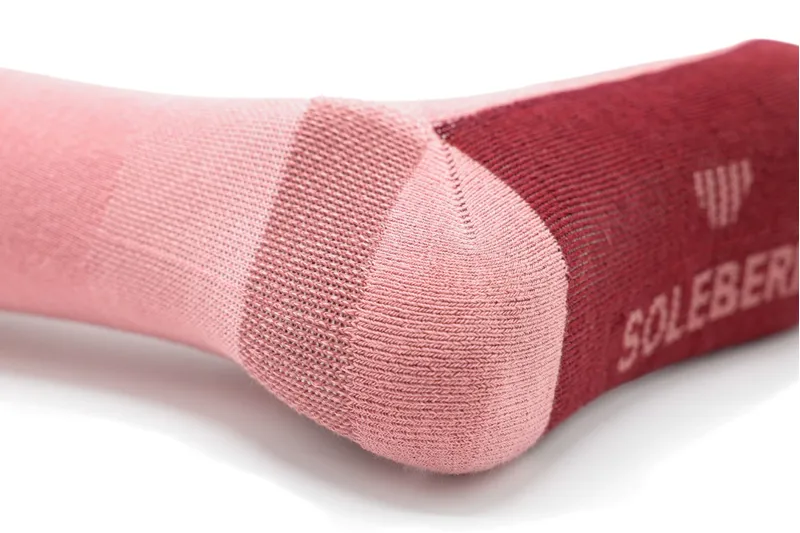 Soleberie Classic Long Socks Ladies in Pink-3