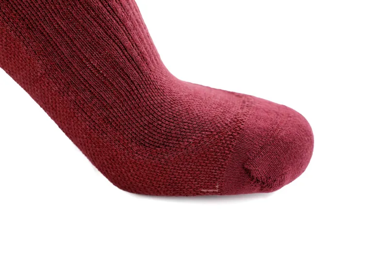Soleberie Classic Long Socks Ladies in Burgundy-5