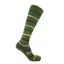 Soleberie Classic Long Socks Ladies in Green Stripe
