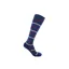Soleberie Classic Long Socks Ladies in Navy Stripe