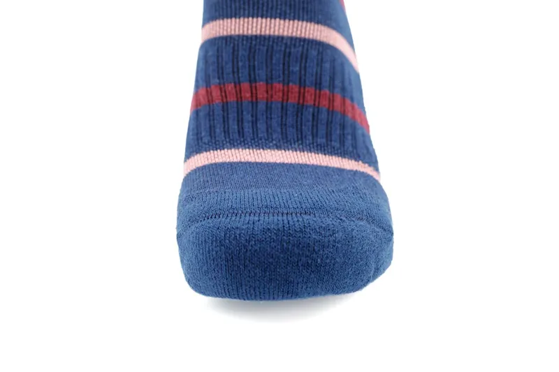 Soleberie Classic Long Socks Ladies in Navy Stripe-3