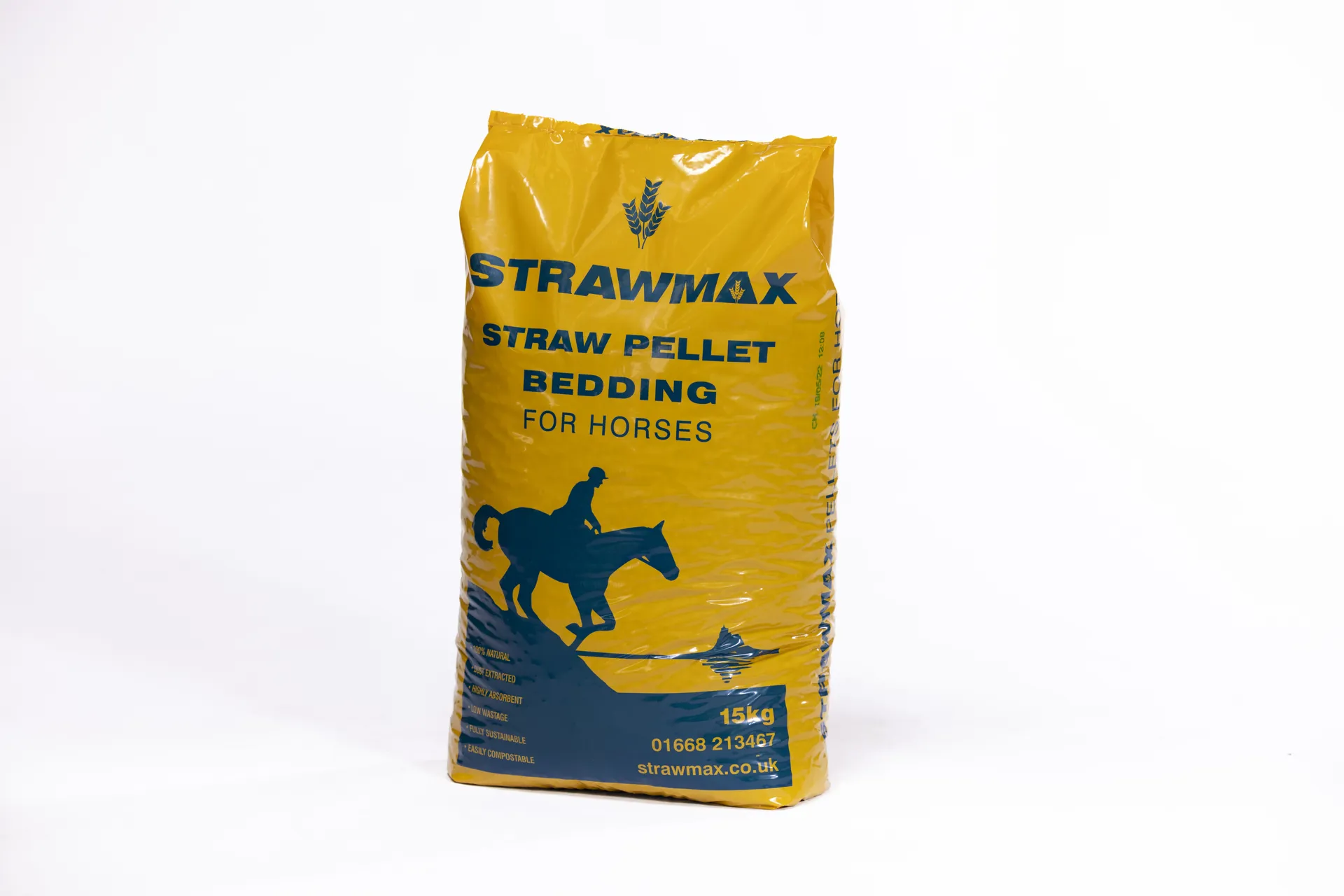Strawmax Pellet Bedding for Horses 15 kg