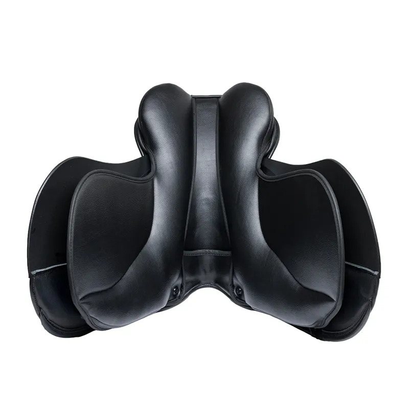 Thorowgood T9 Pony Long Leg GP Saddle in Black-2