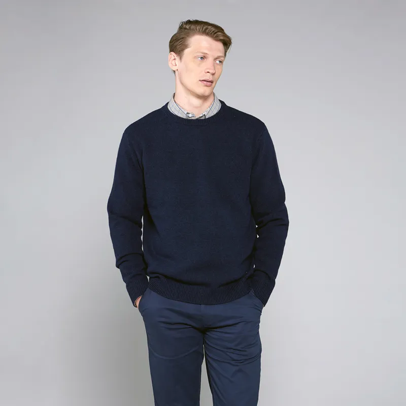 Toggi Blakeney Knitted Sweater Mens in Midnight Navy