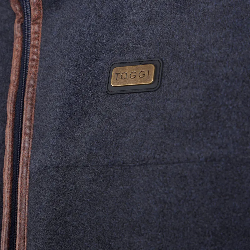 Toggi Tudor Fleece Gilet Mens in Midnight Navy-5