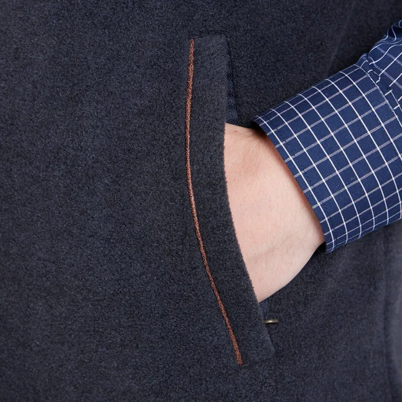 Toggi Tudor Fleece Gilet Mens in Midnight Navy-6