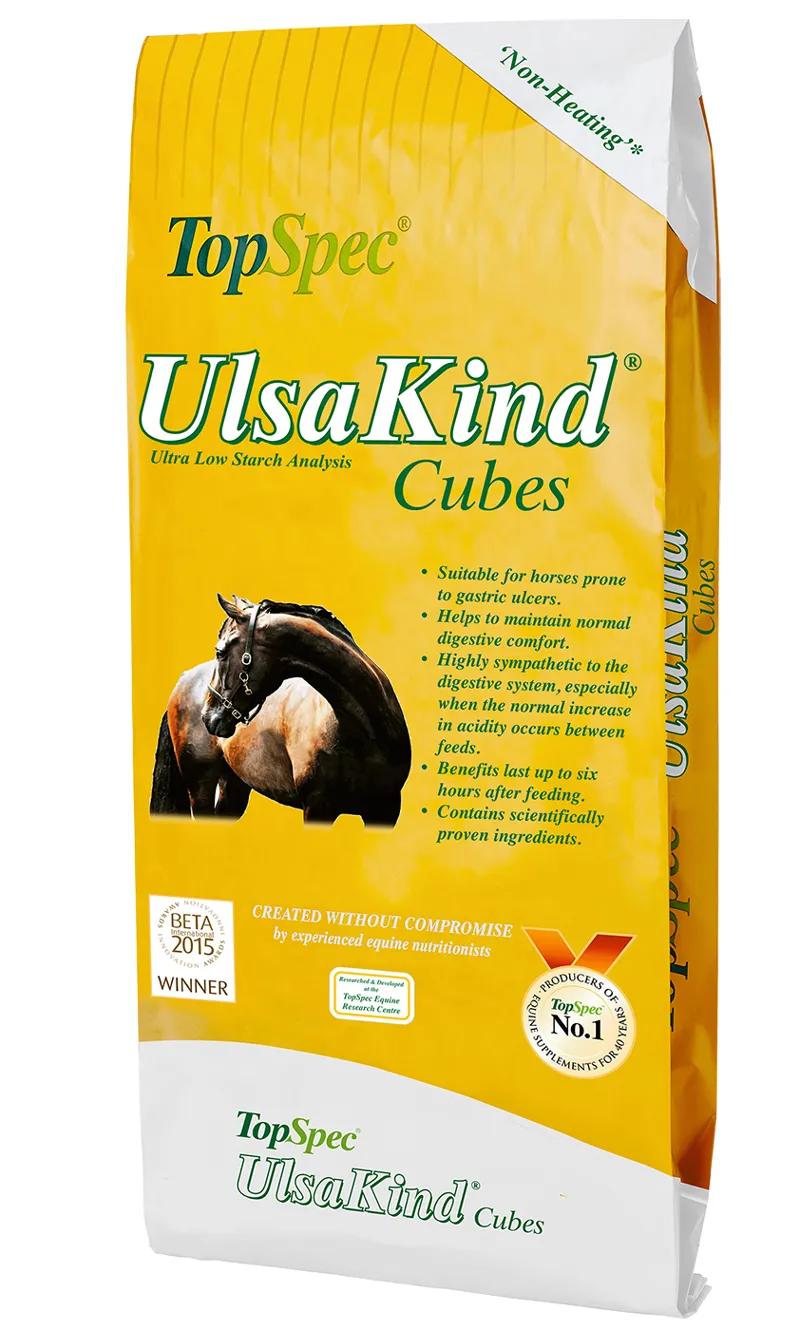 TopSpec UlsaKind Cubes Horse Feed 20kg