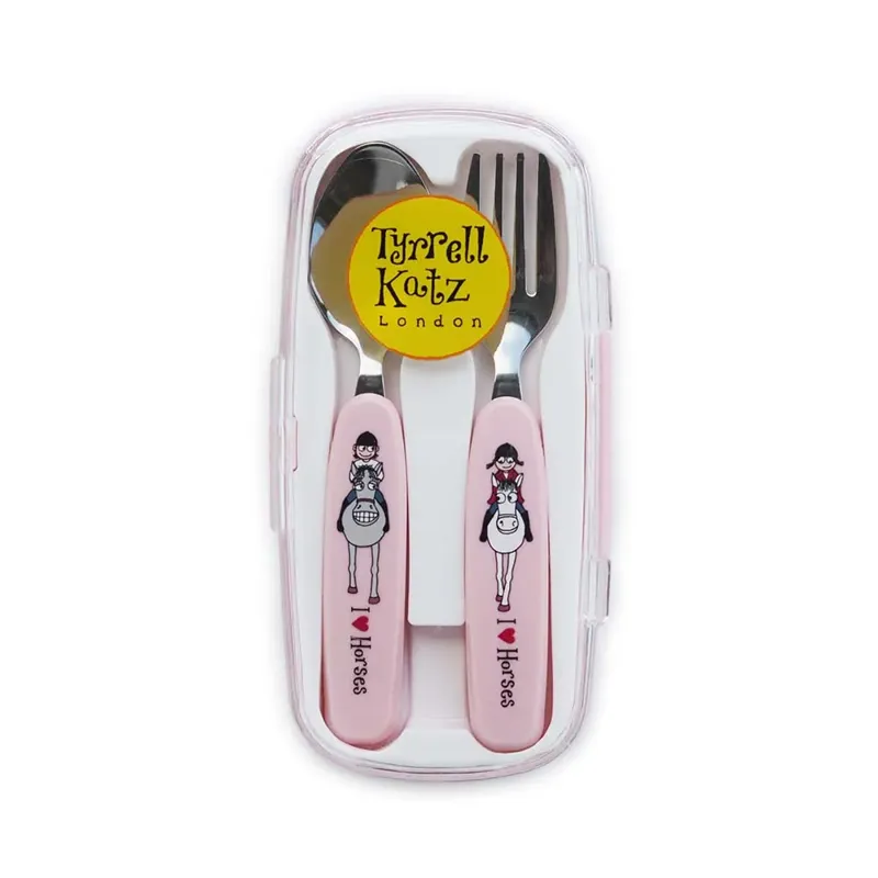 Tyrrell Katz Horse Cutlery Set By Hy Equestrian 2 piece