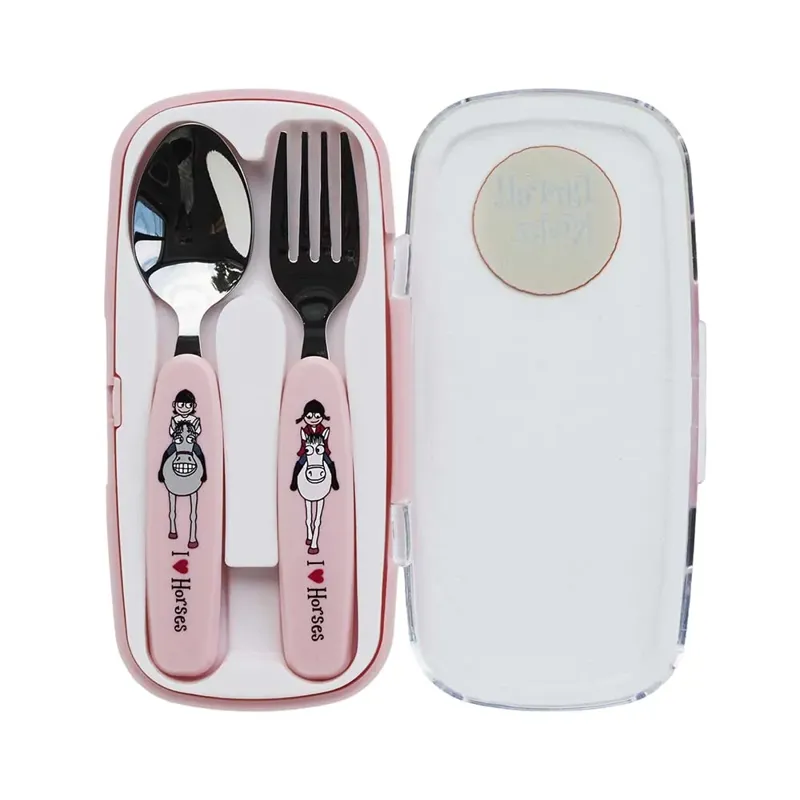 Tyrrell Katz Horse Cutlery Set By Hy Equestrian 2 piece-1