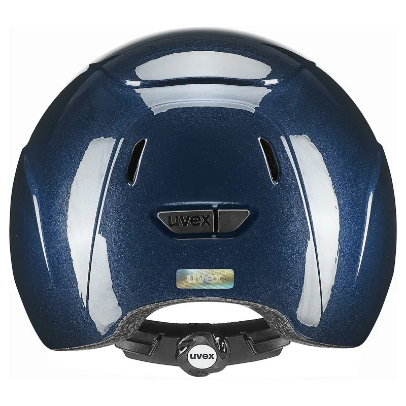 Uvex Kidoxx Shiny Navy Riding Helmet-1