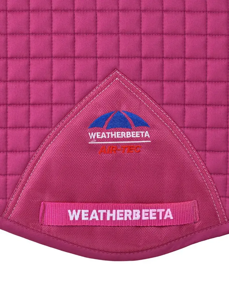 Weatherbeeta Prime Air-Tec All Purpose Saddle Pad in Bright Magenta-1