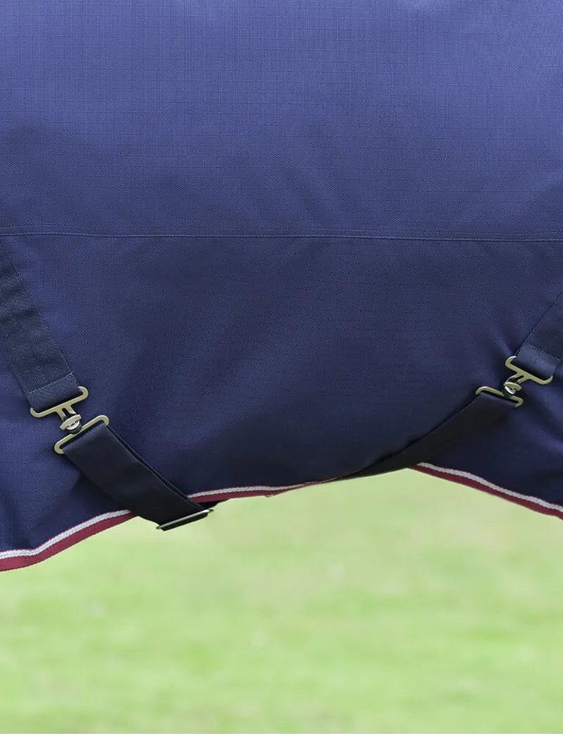 Weatherbeeta Comfitec Essential Combo 360g Turnout Rug in Navy and Burgundy-5