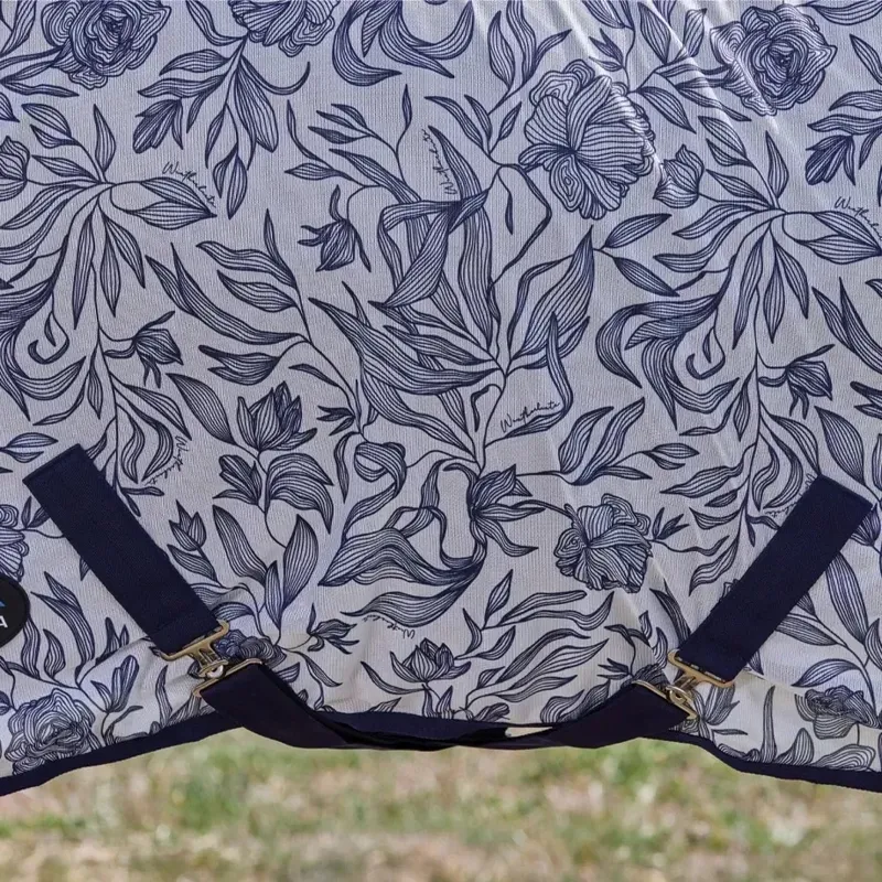 Weatherbeeta ComFiTec Limited Edition Fly Sheet Combo - Floral Print-3
