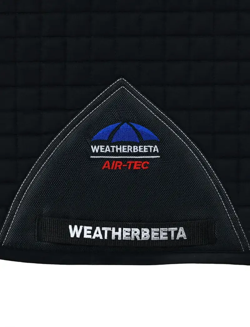 Weatherbeeta Prime Air-Tec Dressage Saddle Pad in Black-2