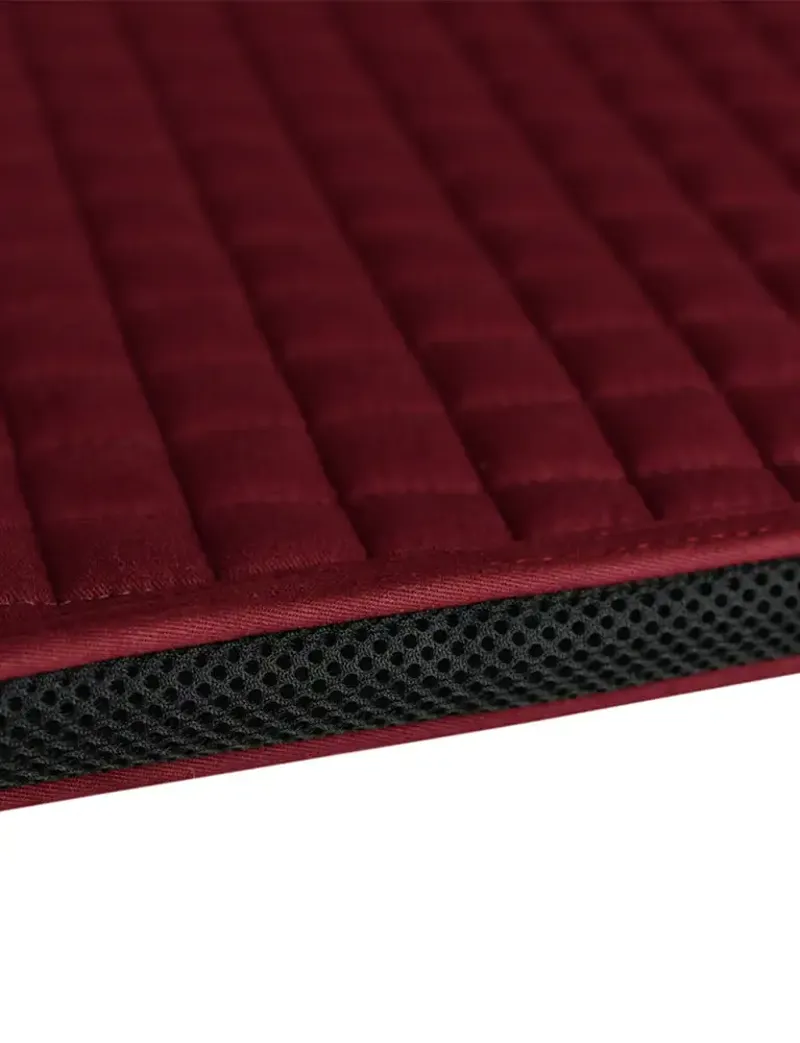 Weatherbeeta Prime Air-Tec Dressage Saddle Pad in Burgundy-3