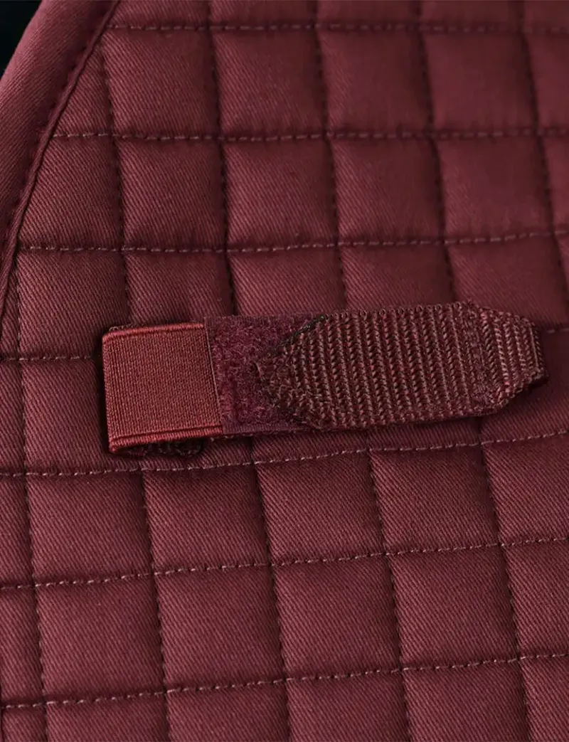 Weatherbeeta Prime Air-Tec Dressage Saddle Pad in Burgundy-4