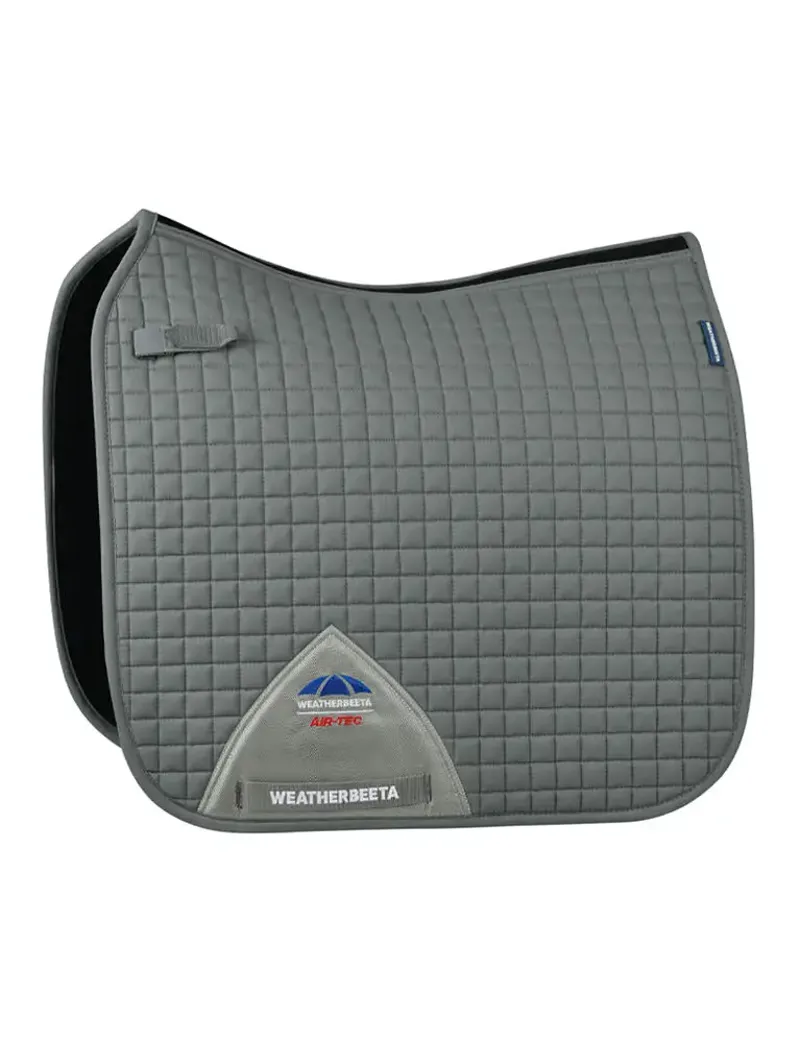 Weatherbeeta Prime Air-Tec Dressage Saddle Pad in Grey