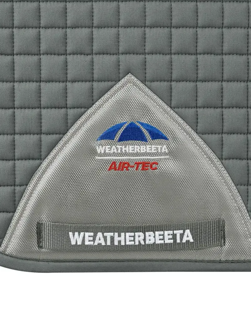 Weatherbeeta Prime Air-Tec Dressage Saddle Pad in Grey-1