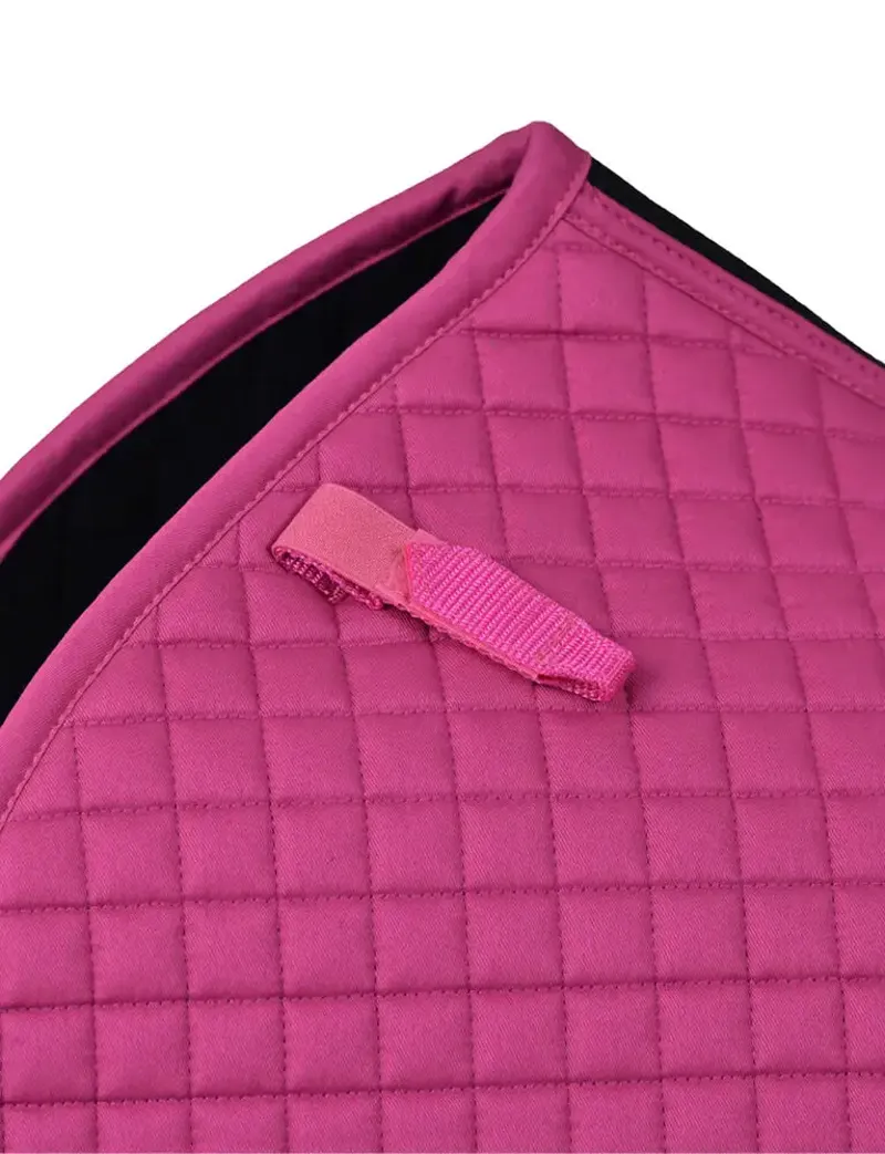 Weatherbeeta Prime Air-Tec Jump Shaped Saddle Pad in Bright Magenta-2