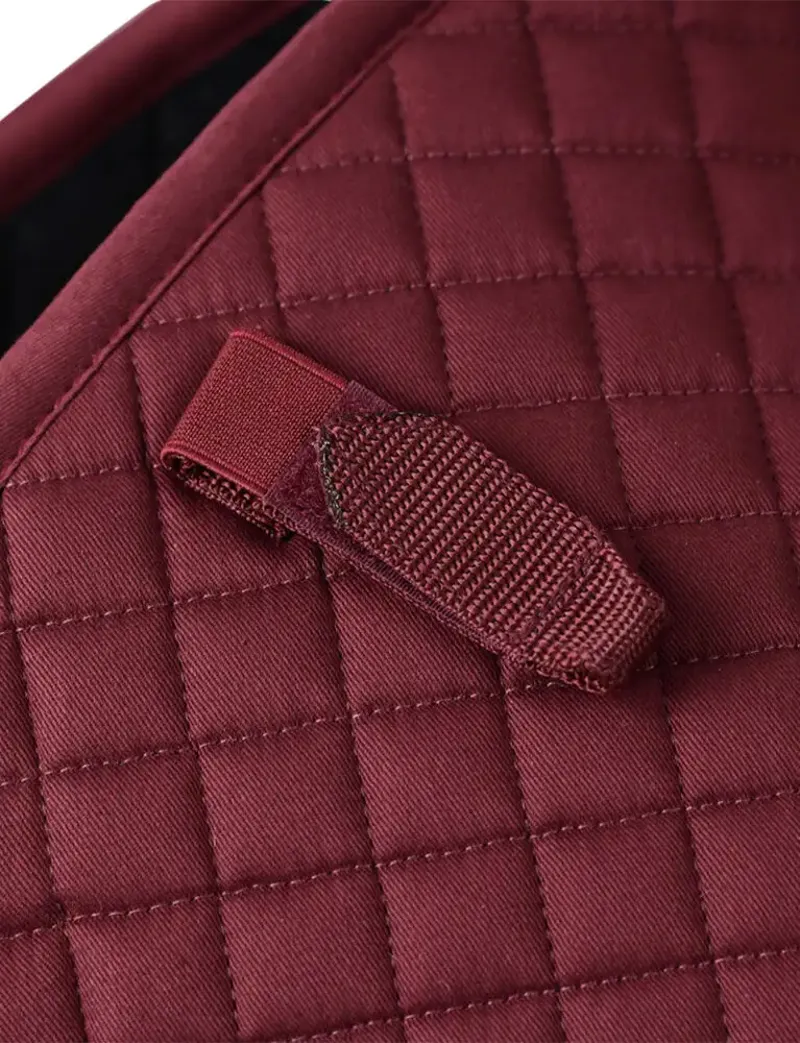 Weatherbeeta Prime Air-Tec Jump Shaped Saddle Pad in Burgundy-5