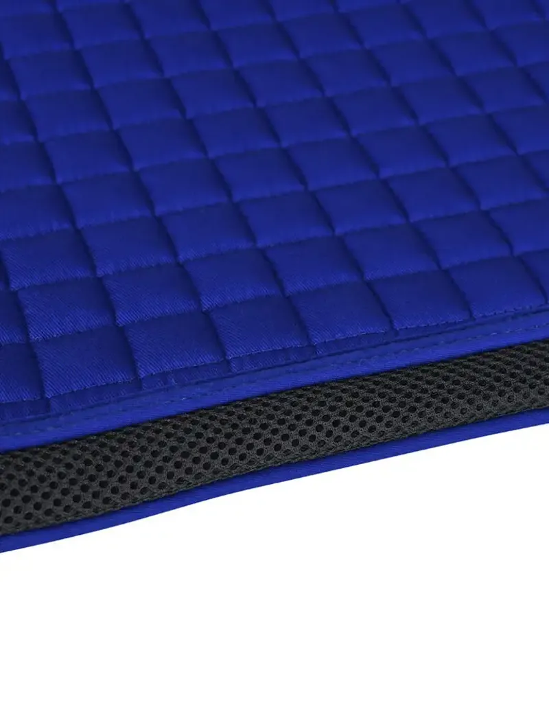 Weatherbeeta Prime Air-Tec Jump Shaped Saddle Pad in Cobalt-1