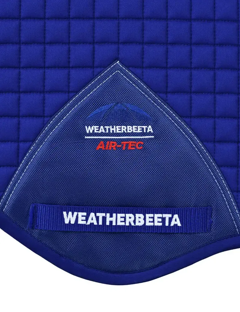 Weatherbeeta Prime Air-Tec Jump Shaped Saddle Pad in Cobalt-3