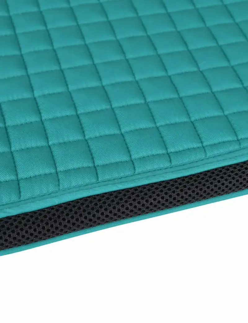 Weatherbeeta Prime Air-Tec Jump Shaped Saddle Pad in Dark Turquoise-1