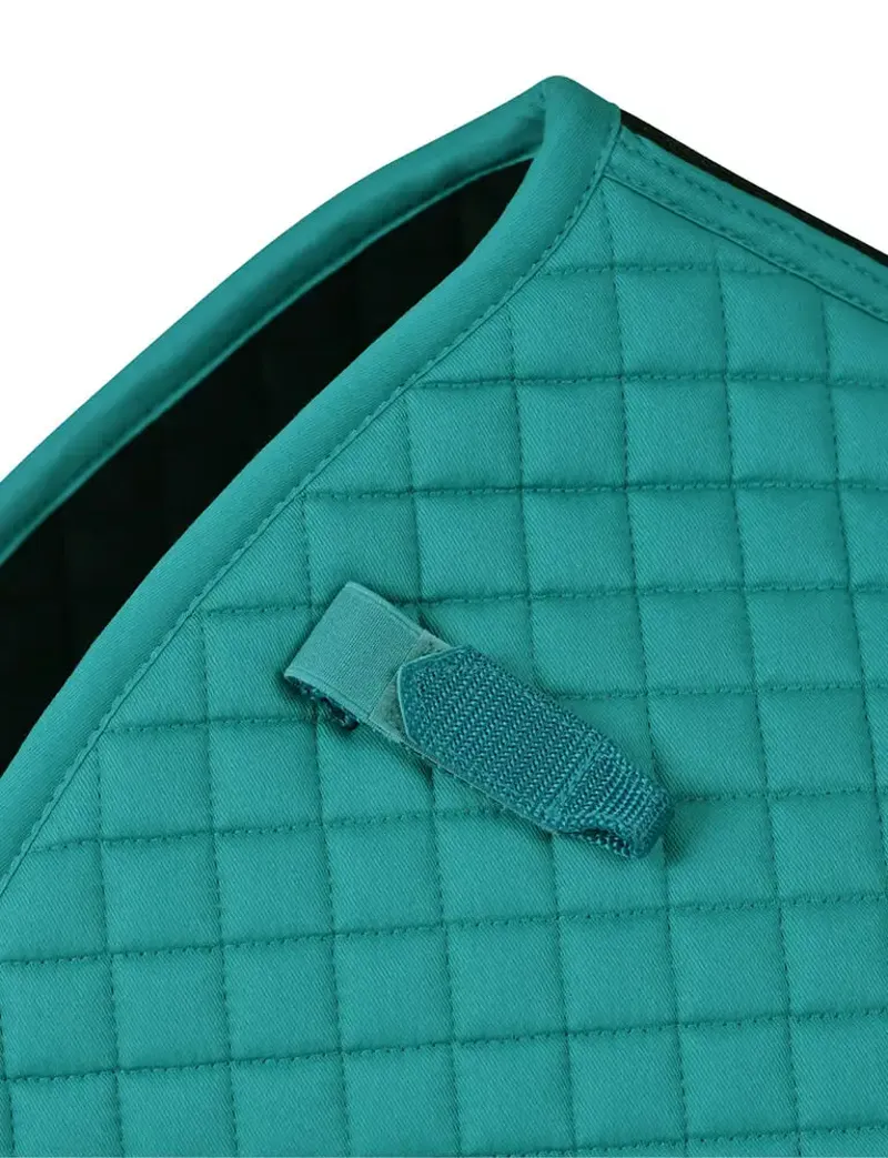 Weatherbeeta Prime Air-Tec Jump Shaped Saddle Pad in Dark Turquoise-3