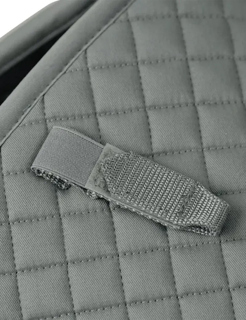 Weatherbeeta Prime Air-Tec Jump Shaped Saddle Pad in Grey-5