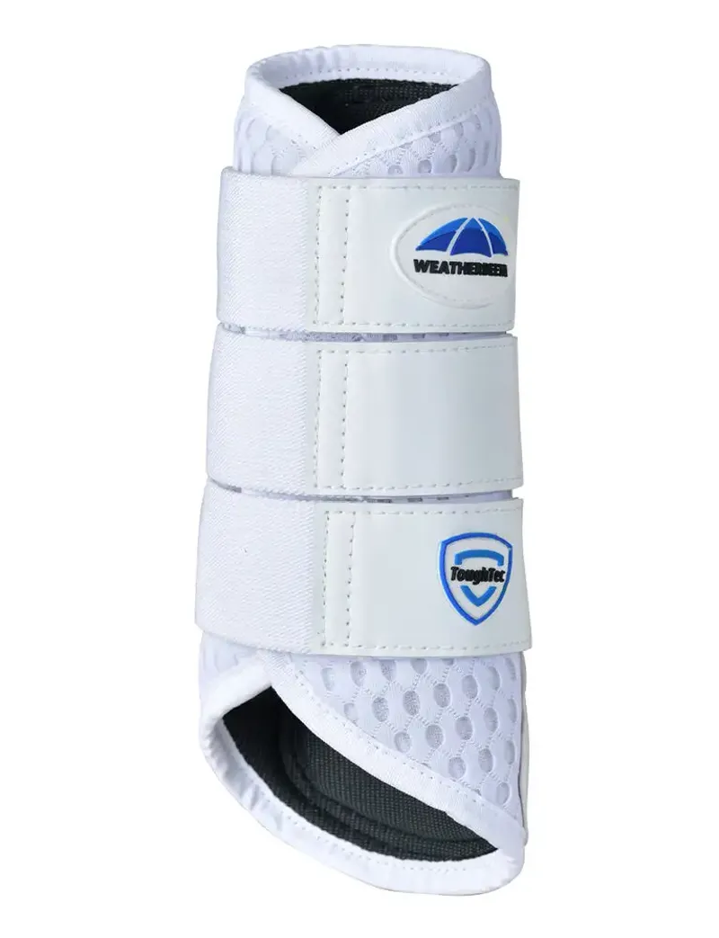 Weatherbeeta Tough-Tec Mesh Brushing Boots in White