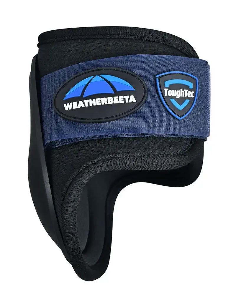 Weatherbeeta Tough-Tec Prime Fetlock Boots in Black and Navy-4