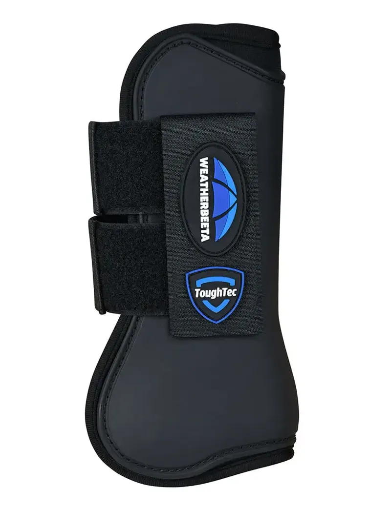 Weatherbeeta Tough-Tec Prime Open Front Boots in Black-2